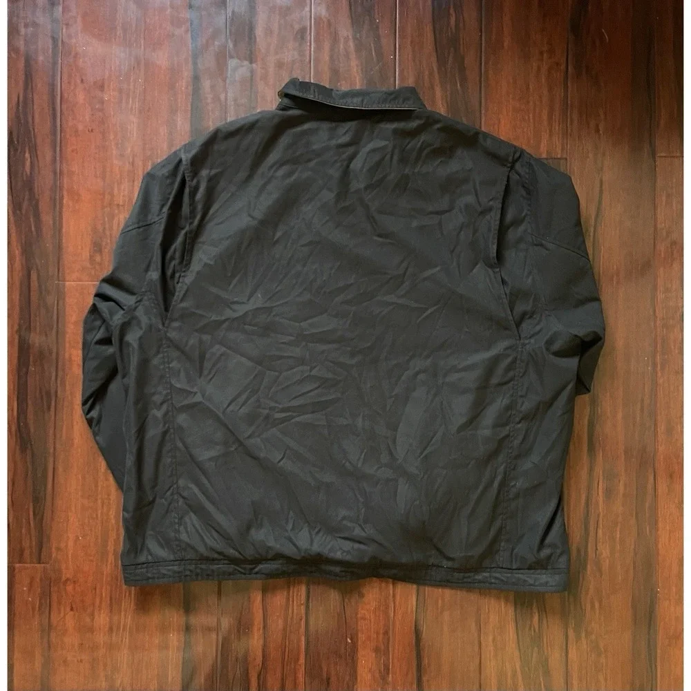 Polo Ralph Lauren Harrington Jacket Black Plaid Lined Men's Size 3XLT Preowned